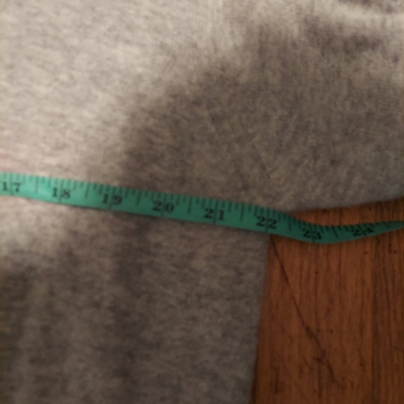 Old Money Preppy Wool Cashmere Sweater L Grey Quarter Zip Grandpa Quiet Luxury - Picture 7 of 8